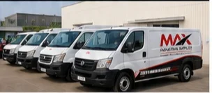 MAX fleet of fully equipped service vans
